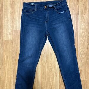 Mugsy jeans Dark Wash Stretch Straight leg SZ 36x30
